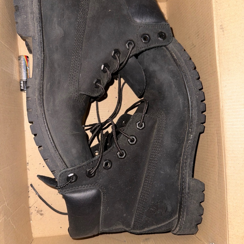 Timberland black boots